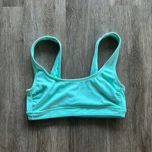 Stoney Clover X Target Ribbed Mint Bikini Top